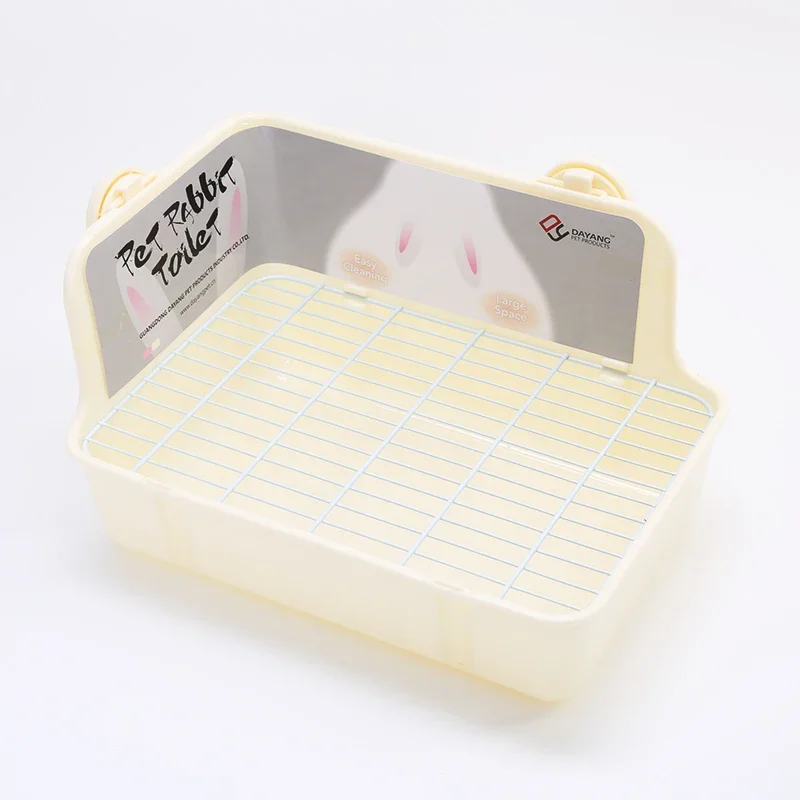 Hamster Cat Rabbit Toilet Pet Litter Corner Trays Indoor Clean Guinea Pig Potty Small Training Defecation Small Animal Toilet