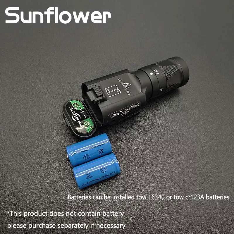 Tactical SF X300 X300V-IR infrared night vision+D white light flash weapon pistol gun light 500 lumens air gun huntingXJ250303