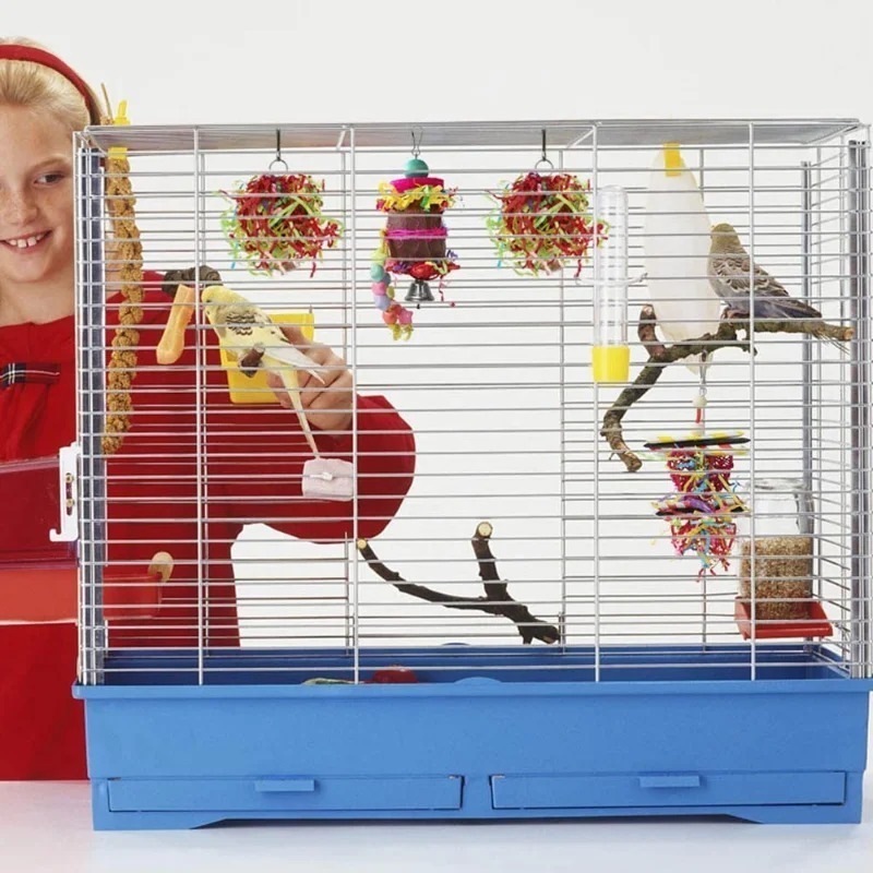 4PC Bird Toys Parrot Accessories Chewing Toys צעצועים Cage Hanging Christmas Articles Pour Animaux De Compagnie Vogel Speelgoed