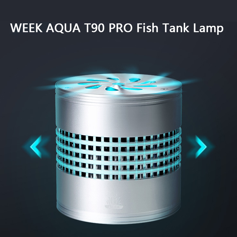 WEEK AQUA T90 PRO Full Spectrum LED Aquarium Light Dimmable APP Control Timing Fish Tank Lamp Aquatic Plant Lighting 수족관 용품