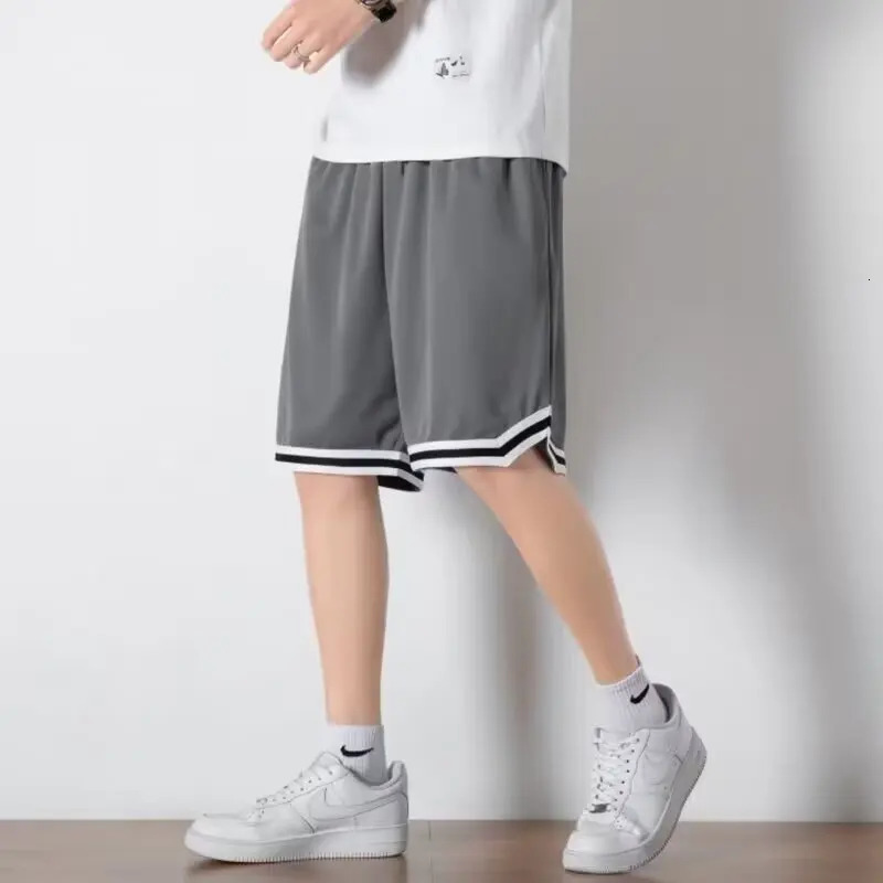 Basketball shorts for mens summer sports training in 2024 casual loose and breathable pants American five point 250225