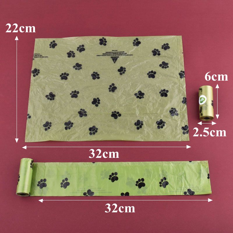 Pet Biodegradable Trash Bag 36-42 Rolls Dog Poop Bags Bulk cented Poo Bag Degradable Cat Waste Bags Dog Poop Dispenser