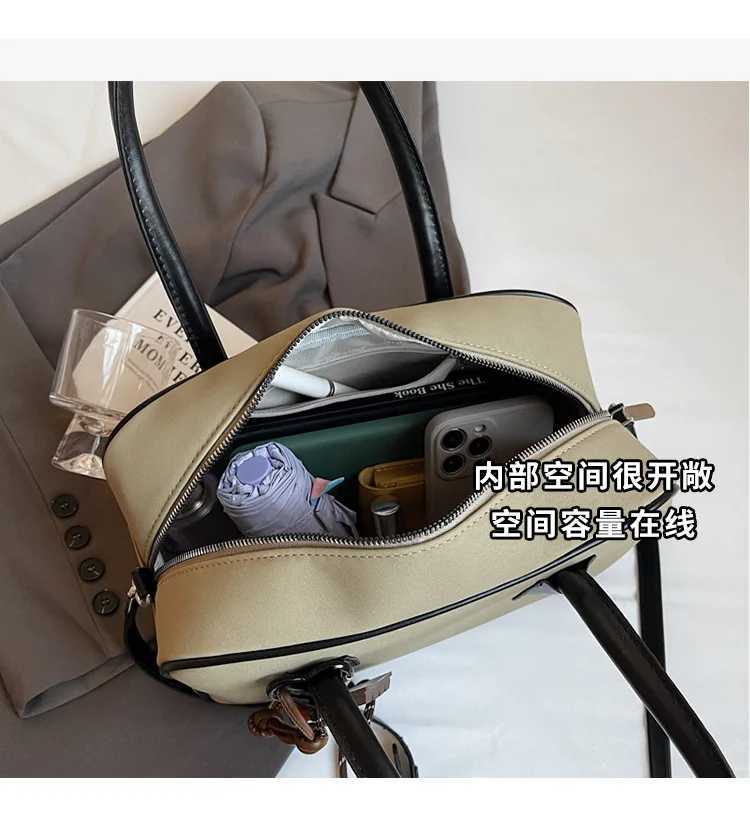 Luxury Designer Nubuck PU Leather Womens Handbag Retro Crossbody Bag Bucket Tote Y250303