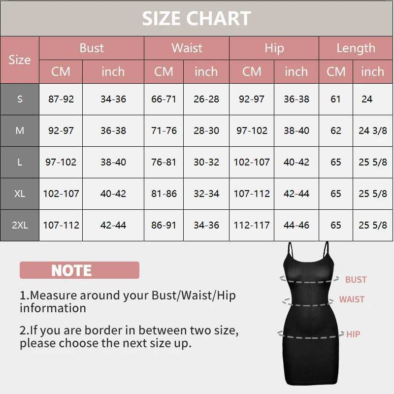 Womens Shapewear Dresses New Tummy Control Body Shaper Slimming Waist Butt Lifter Bodysuits Camisole Dresses Lady UnderwearXJ250304