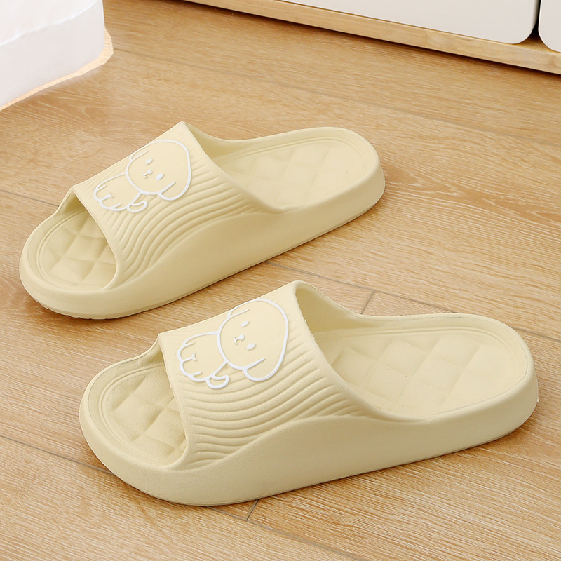 new Thick soled women's summer couple's shoes non slip shower, men's designer sandals bathrooms