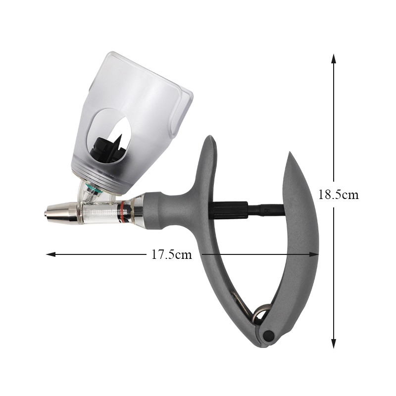 2ml /5ml Automatic Veterinary Continuous Syringe Animal Injection Adjustable Vaccine Injection for livestock Pig Cattle Sheep