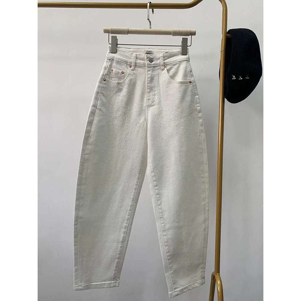High Quality Women High Waist Loose Jeans 2025 New Lady Fashion All-Match Denim Harem Pants