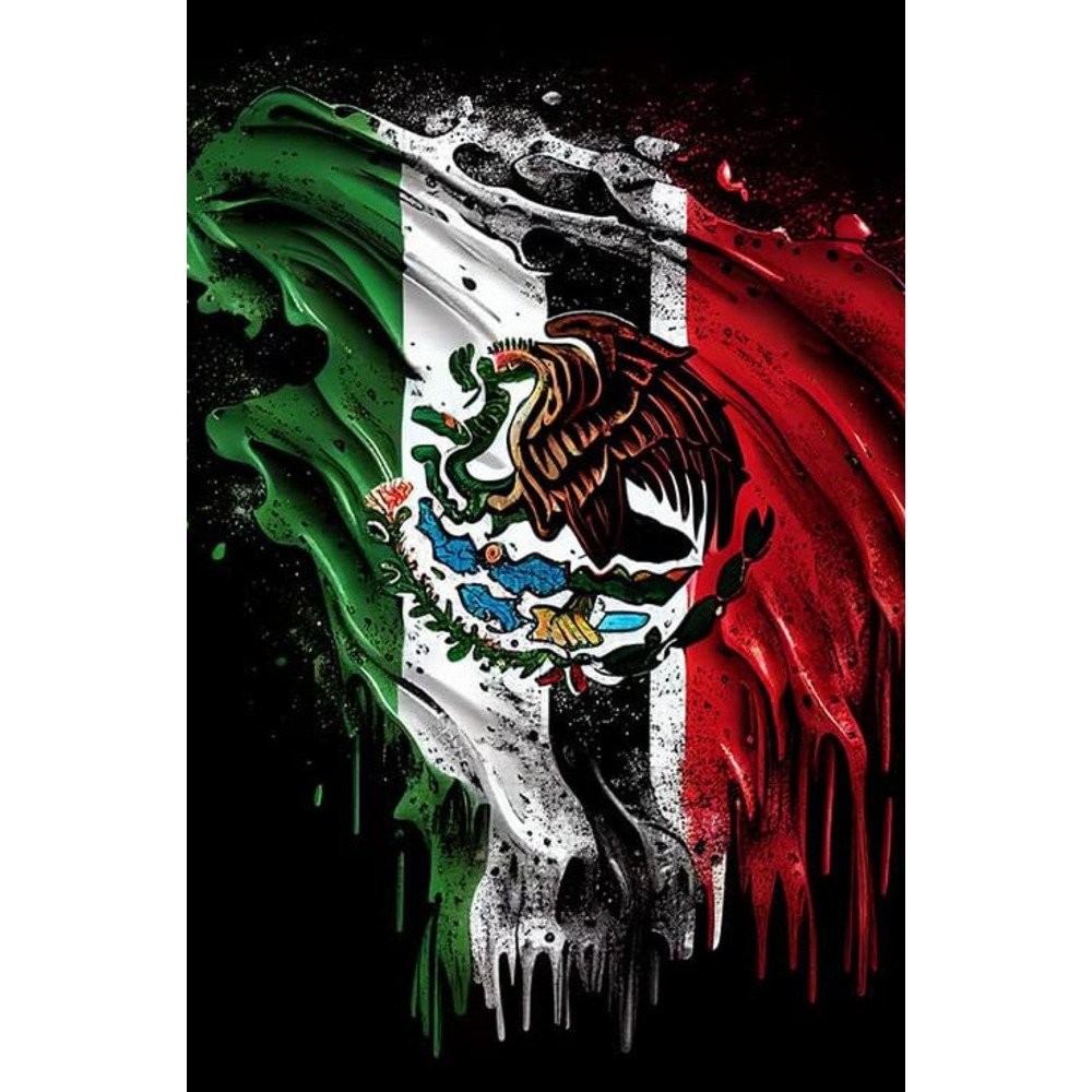 Mens T shirt Men's Mexico Mexican Flag Crew Neck Short Sleeves T-Shirt tee Casual tops summer clothes cool