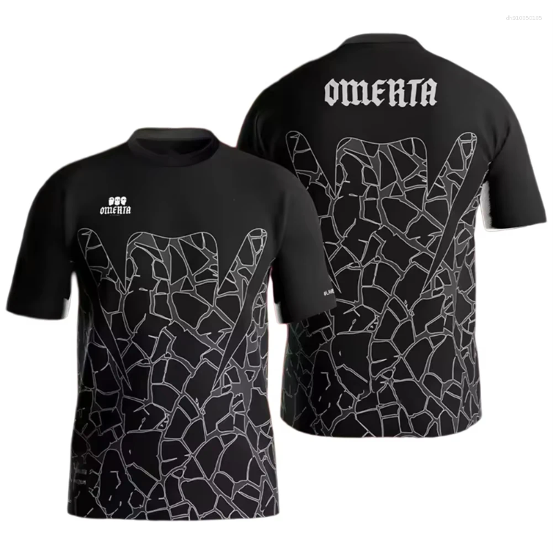 Men's Tracksuits Omerta Boxing Fans Summer 3D Print 47 Outdoor Sportwear Breathable Short Sleeve T-shirt Clothes Men