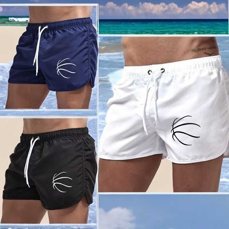 New Breathable Fitness Mens Fashion Sports Shorts Running Quick Dry Pants Summer Thin Training Beach Pants XL-XXXLT250304