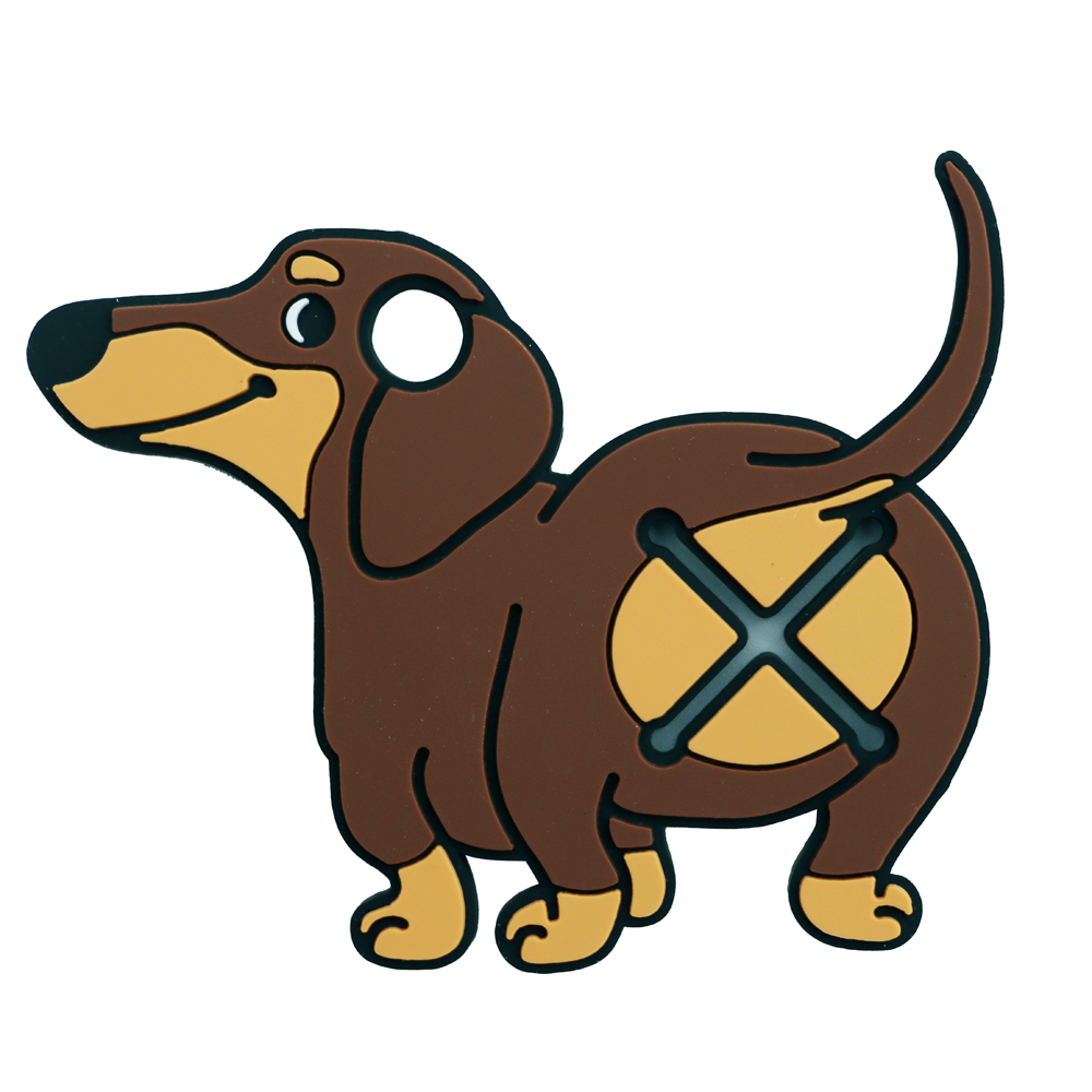 Pvc Pet Shit Bag Clip Dog Poop Bag Holder Waste Bag Dispenser Glow poop bag clip Cleaning Products