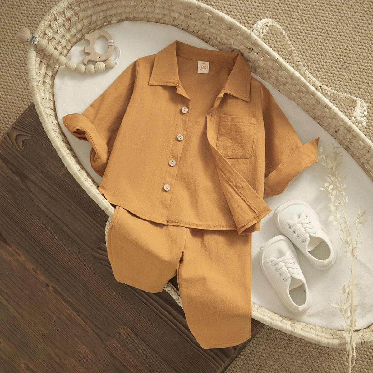 ma baby 6M-4Y Toddler Infant Kid Baby Boy Girl Clothes Sets Button Long Sleeve Shirt Tops Pants Casual Fall Spring Outfits 250304