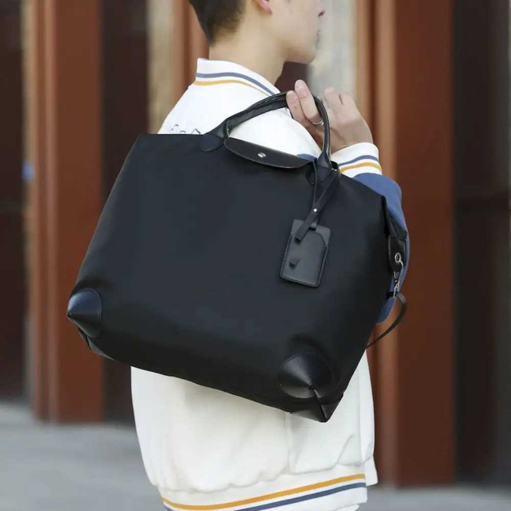 Oxford Luggage Protective Cover Hot Interlayer Wear-resistant Fitness Storage Bag Breathable Waterproof Handbag Travel Y250304
