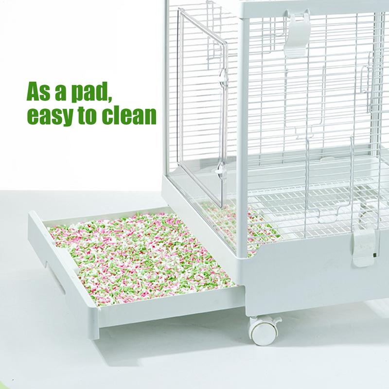 Bird Cage Bedding Natural Hamster Bedding For Small Animals Parrot Paper Supplies Soft Wood Shavings Odor Control Guinea
