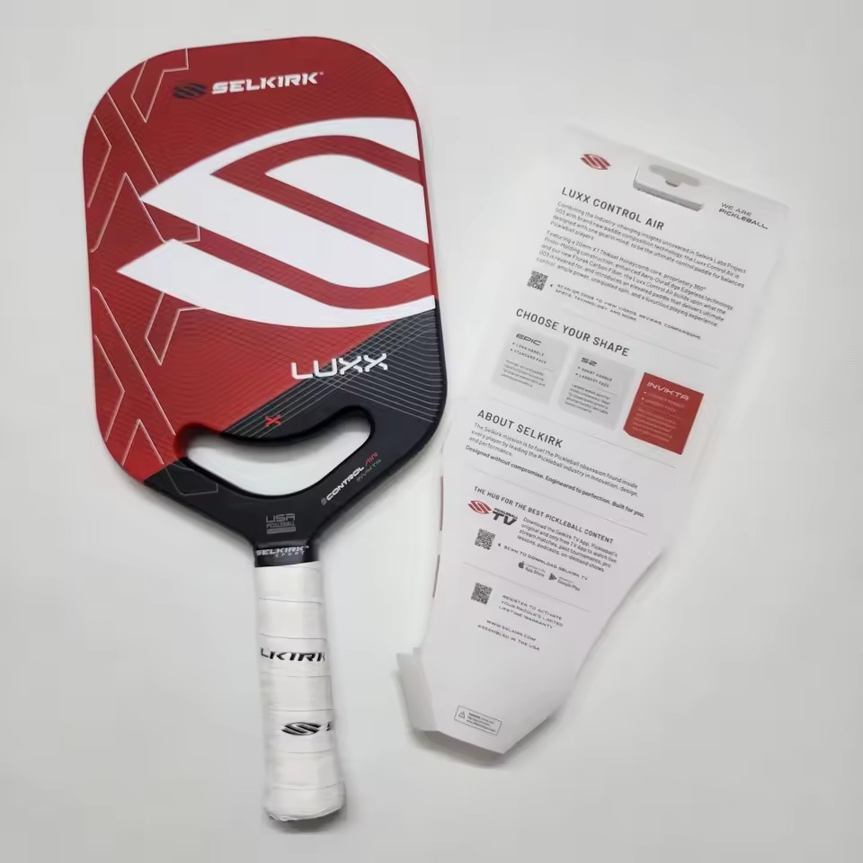 Invikta LUXX Control Air Pickleball Paddle USAPA Approved for Tournament Play Carbon Fiber PickleBall Racket