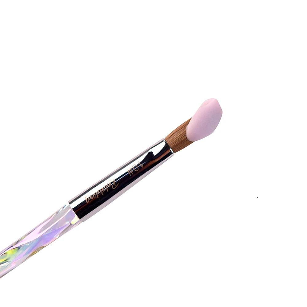1pcs Kolinsky Acrylic Nail Brush 6/8/10/12/14/16/18 Liquid Powder Nail Buider Painting Drawing Carving Pen UV Gel Manicure Tool 250304