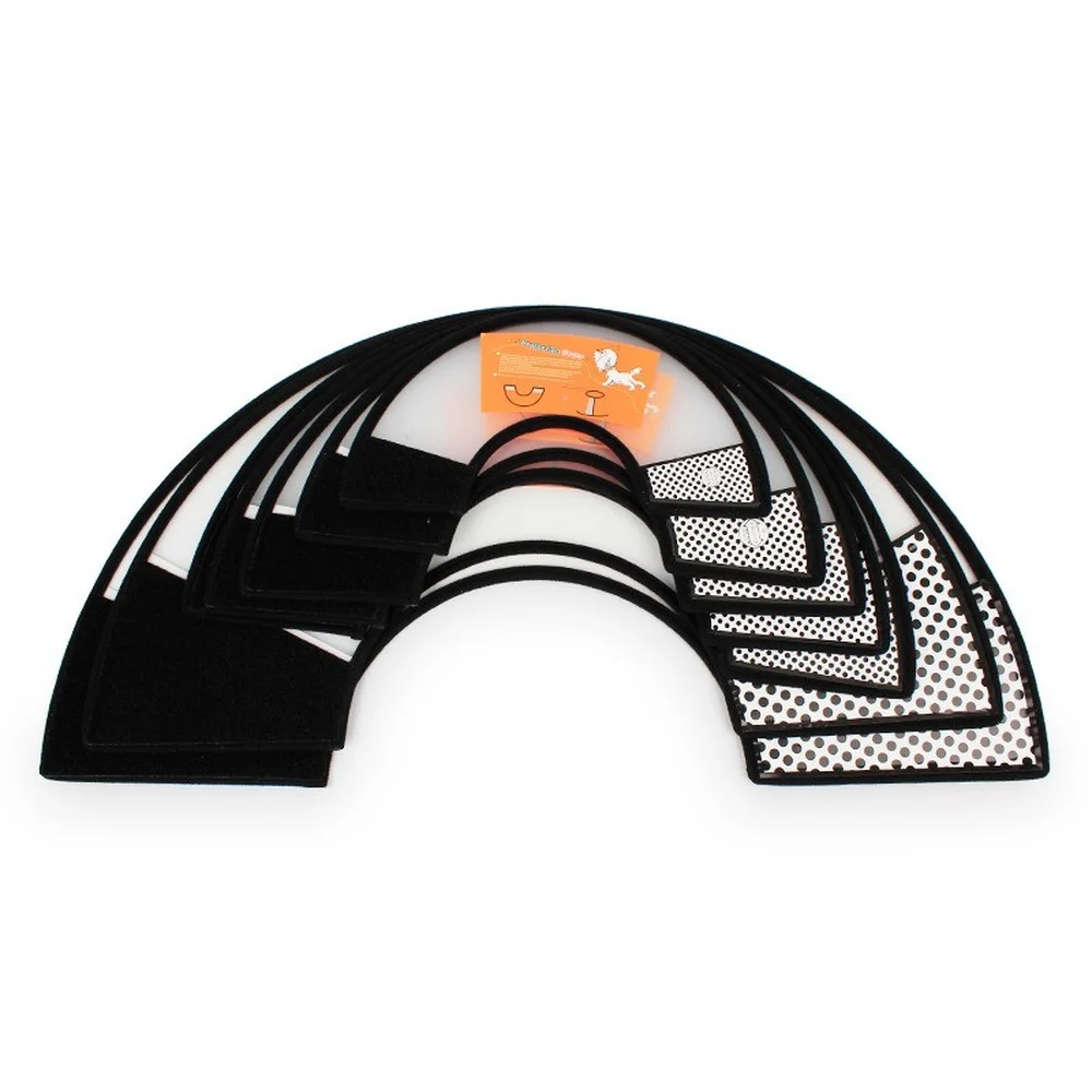 Pet Protective Collar For Small Large Dogs Anti Bite Grasping Licking Collar Puppy Cat Recovery Cone Ring Pets Care Accessories