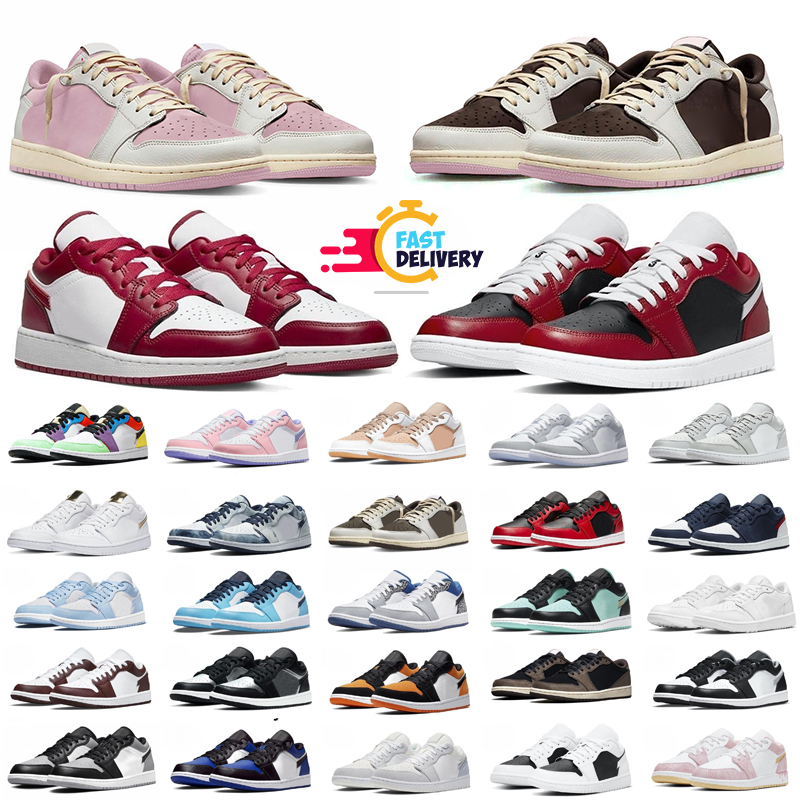 designer shoes low Basketball Shoes Reverse Mocha Velvet Brown Black Wolf Grey Light Smoke Grey men women sneakers Outdoor sports 36-46