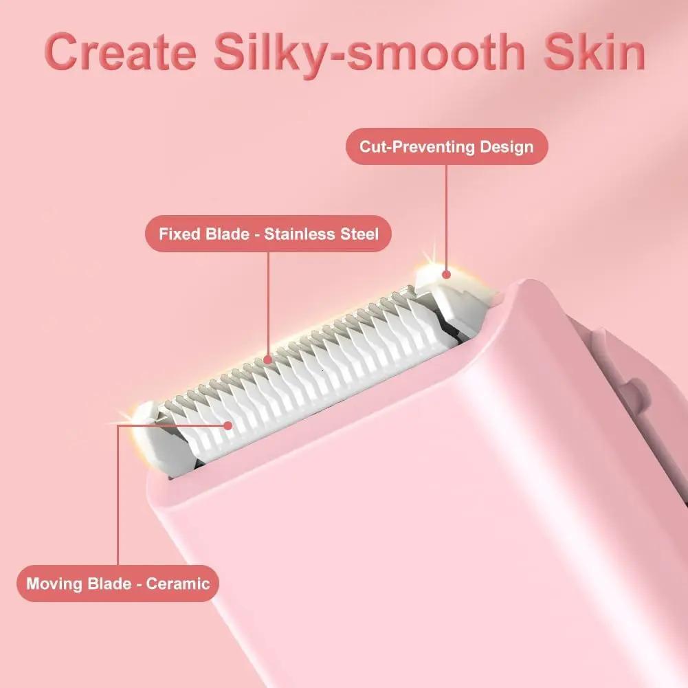 Baby Hair Clipper Electric Rechargeable Quiet Kids Hair Trimmer for Child Grooming Cutting Machine Type-C Charged Waterproof 250303