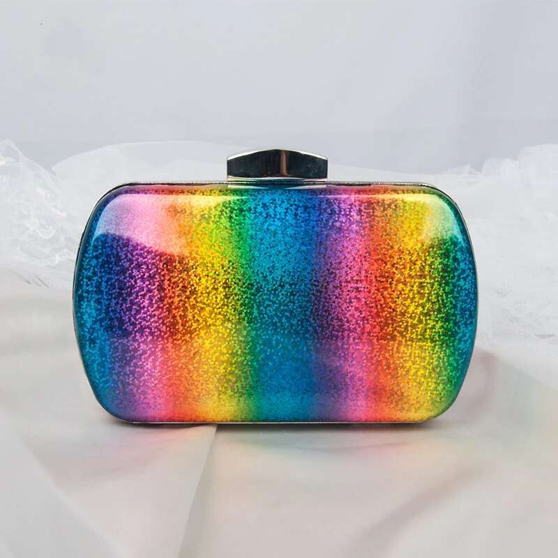 Rainbow Bag For Women Summer Evening Handbag Designer Sg Clutch Cross Body Bags 2024 Trend Unique High Quality Purse