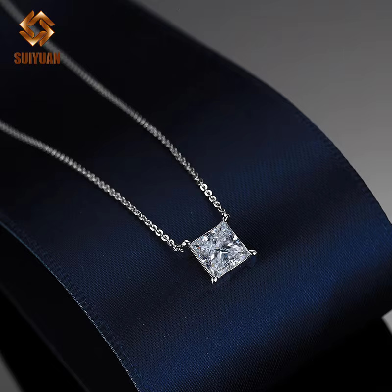 Grown for Women Necklaces Custom Lab Dia Gold Jewelry