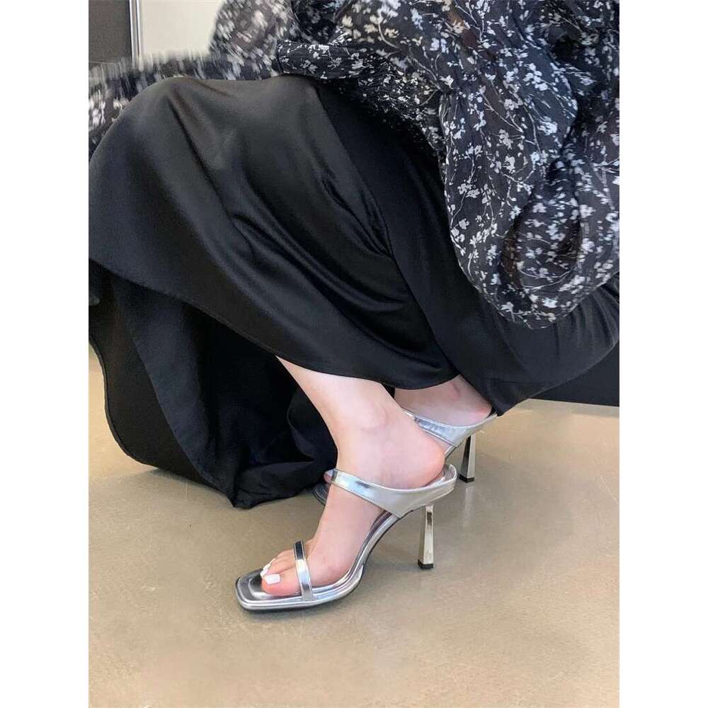 2025 New Autumn Woman Fashion Pumps Pointed High Heels Shallow Women's Slippers Shoes For Women atos De Mujer