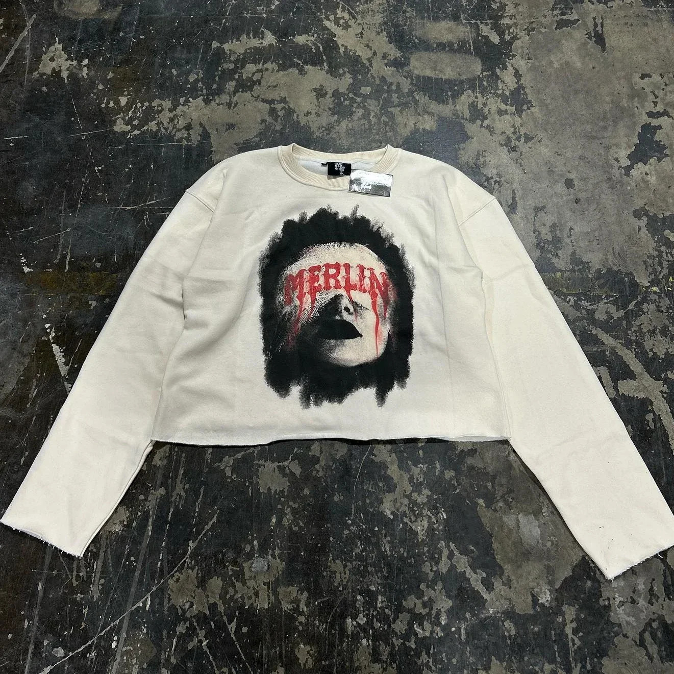 Y2K White Autumn Long Sleeve Tops Mens Womens Clothing Harajuku Cartoon Graphic Print Oversized Long Sleeve Goth Autumn Clothes 250303