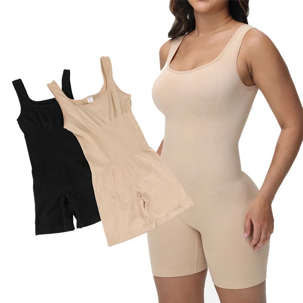 Full Body Shapewear Bodysuit for Women Compression Waist Trainer Body Shaper Bodysuit Fajas Underwear Slim Corset BodysuitsXJ250304