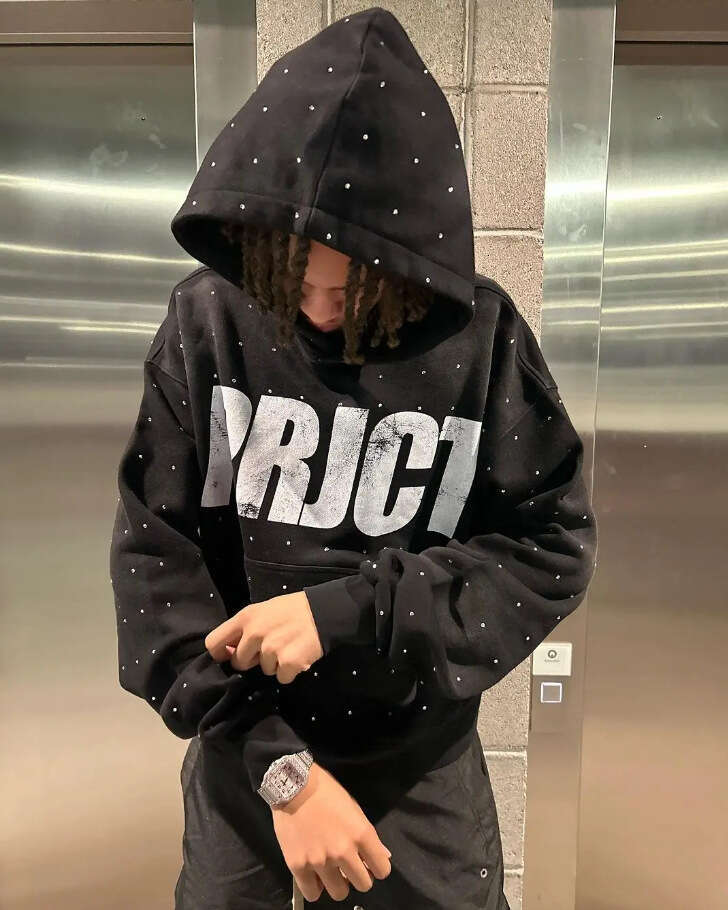 Fashion New American Letter Printed Men's and Women's High Street Hoodie