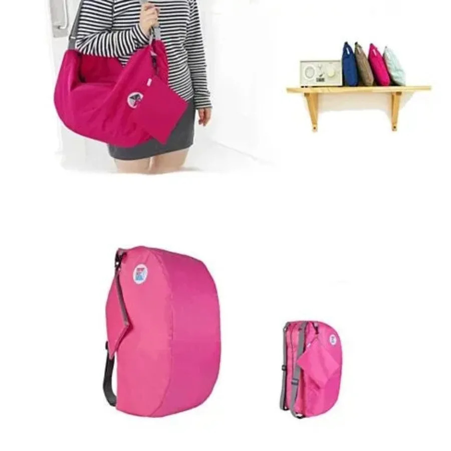 Ship from US Jack And Jill Duffle Backpack 2 IN 1 Bag Travel Casual Outdoor Nylon Shoulder 250304FBB