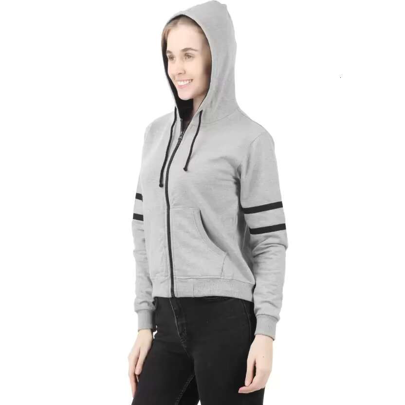 Export Quality Women's & Sweatshirts Customized Design Plus Size Knitted Hooded Cotton Hoodies For Women From Bangladesh