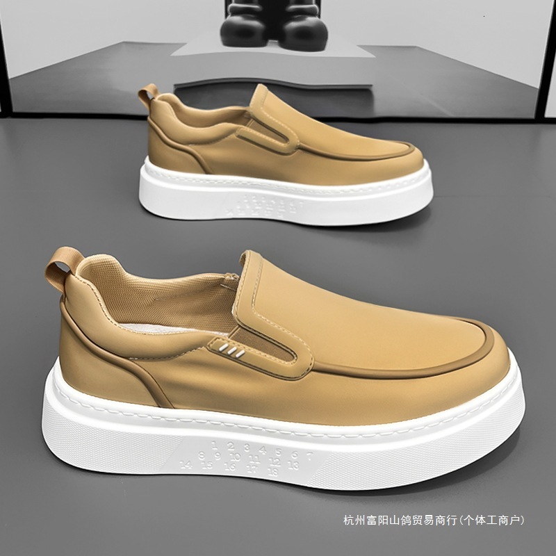 Canvas Men's 2025 Spring New Designer Shoes High-quality Lightweight Thick Soled Work Shoes Outdoor Fashionable And Breathable Casual Board Shoes