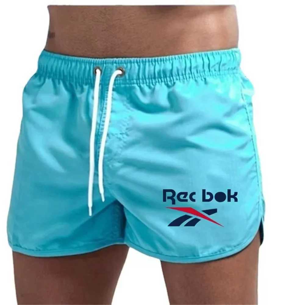 Summer fashion casual breathable quick drying ultra-thin best-selling beach shorts Mens swimming shorts + mens sports gym sporT250304