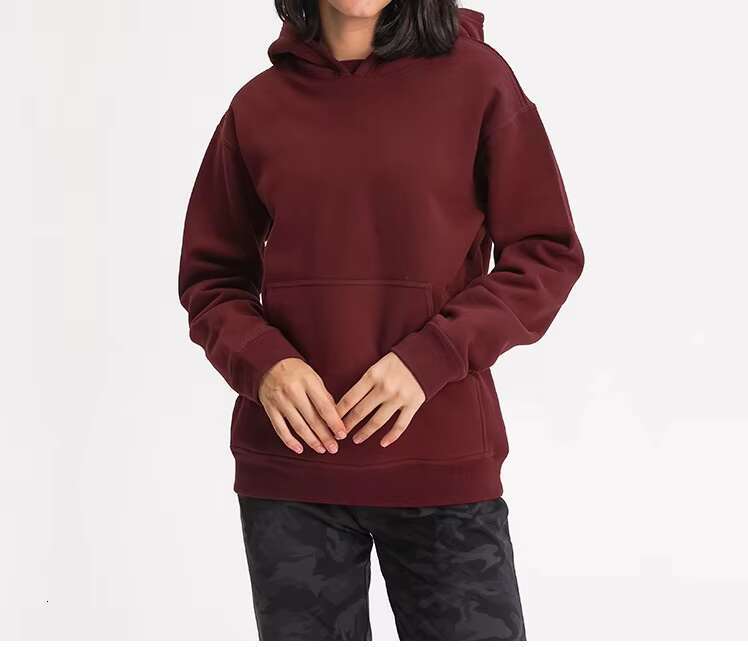 Autumn Unisex Oversize Pullover Hoodie Women's Cotton Sweatshirt With Custom Embroidery Lightweight Printing Design