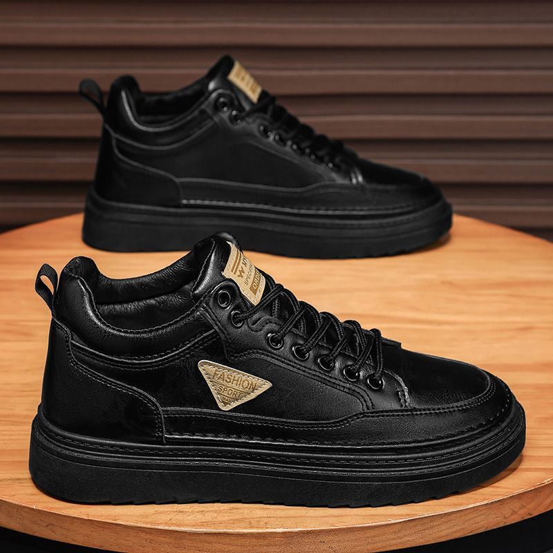 2025 Winter New Designer High Top Martin Boots Men's Outdoor Multifunctional Thick Sole Height Increasing Casual Leather Work Clothes Plate Fashi