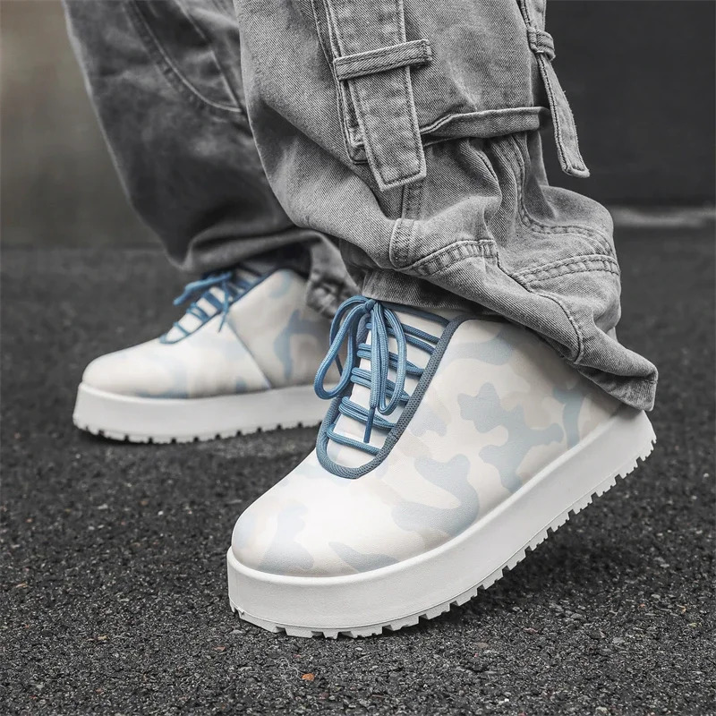 Trending Height increase Mens Casual Sneakers Street Hip-hop Skateboard Shoes For Men Chunky Sneakers Men Bread Shoes 250228