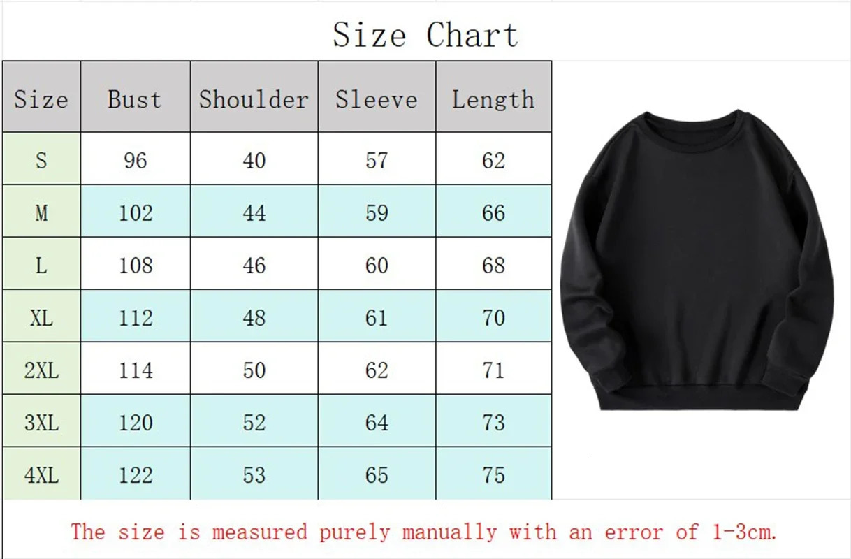 Mens Loose Tracksuit Casual Printing Sweatshirt High Quality s Versatile Pullover Trend Black White Street Tops Clothing 250304