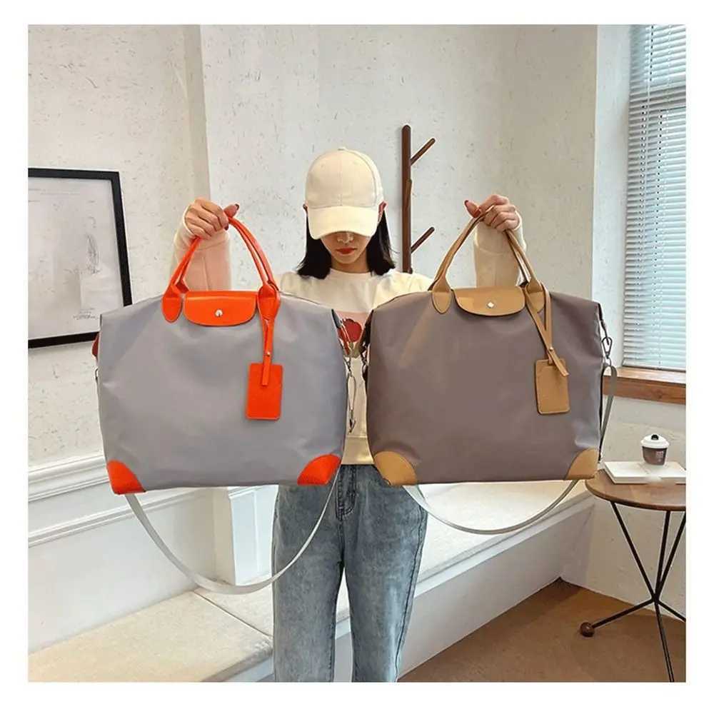 Oxford Luggage Protective Cover Hot Interlayer Wear-resistant Fitness Storage Bag Breathable Waterproof Handbag Travel Y250304