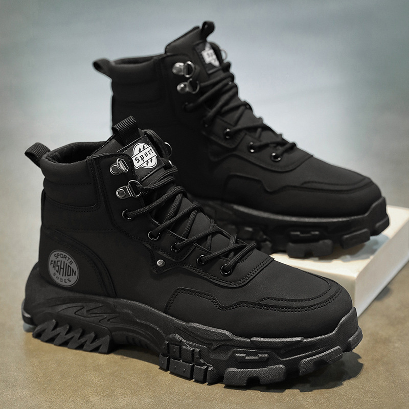 2025 Four Seasons Designer New Men s Shoes High Top Outdoor Leisure Hiking Running New Trend Versatile Thick Bottom Sports Multi Functional Martin Boo