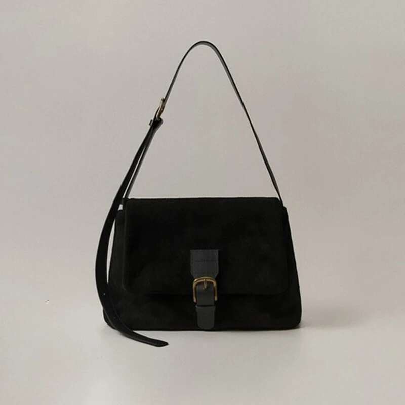 Designer Matte Leather Large Capacity Handbag Female Underarm Shoulder Bag Fashion Messenger Crossbody Bags For Women Design Totes
