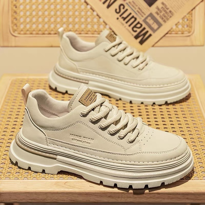 2025 Famous Designer s New Martin Men s Short Boots Fashionable Multi Functional Thick Bottom Anti Slip Leather Outdoor Sports And Leisure Board Shoes