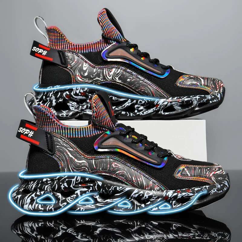 Sneakers Male casual Mens tenis shoes Trainer Race Breathable fashionable loafers running Shoes for men