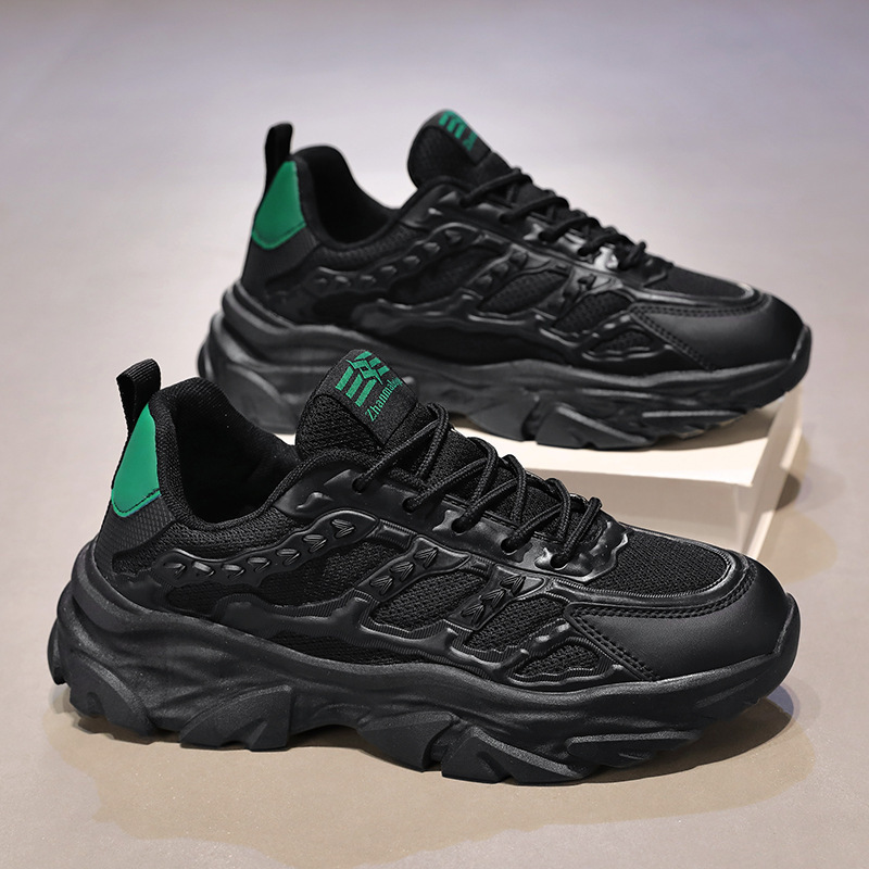 2025 Designer Sports New Season Fashion Lightweight Leisure Outdoor Waterproof And Anti Slip Black And White Lace Up Shoes Fashion Shoes Men s Sizes 3