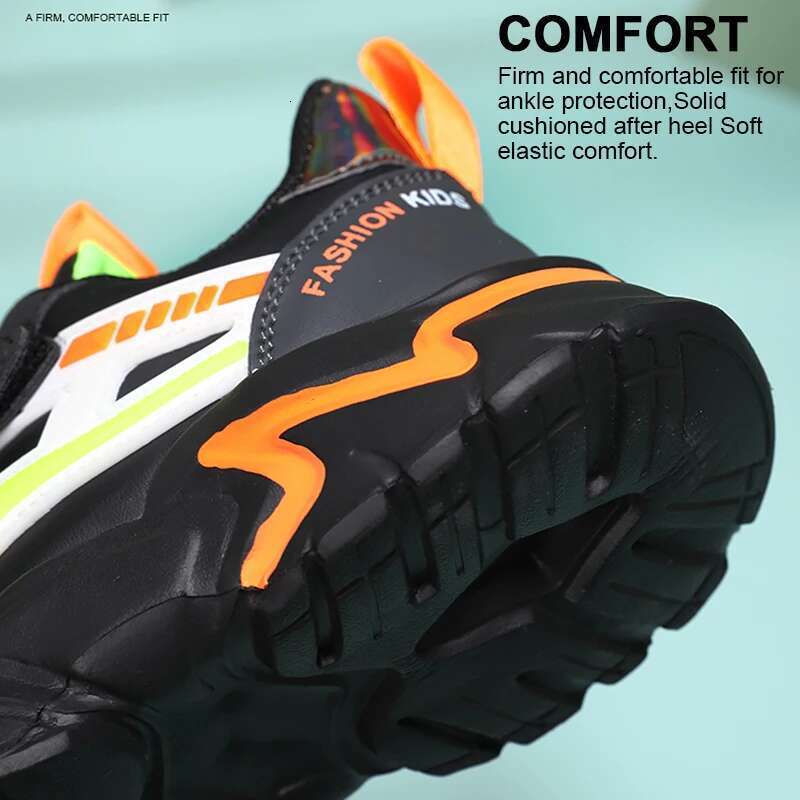 Children Sports Breathable Casual Sneakers For Boys Lightweight Running Outdoor Walking Tennis Kids School Shoes