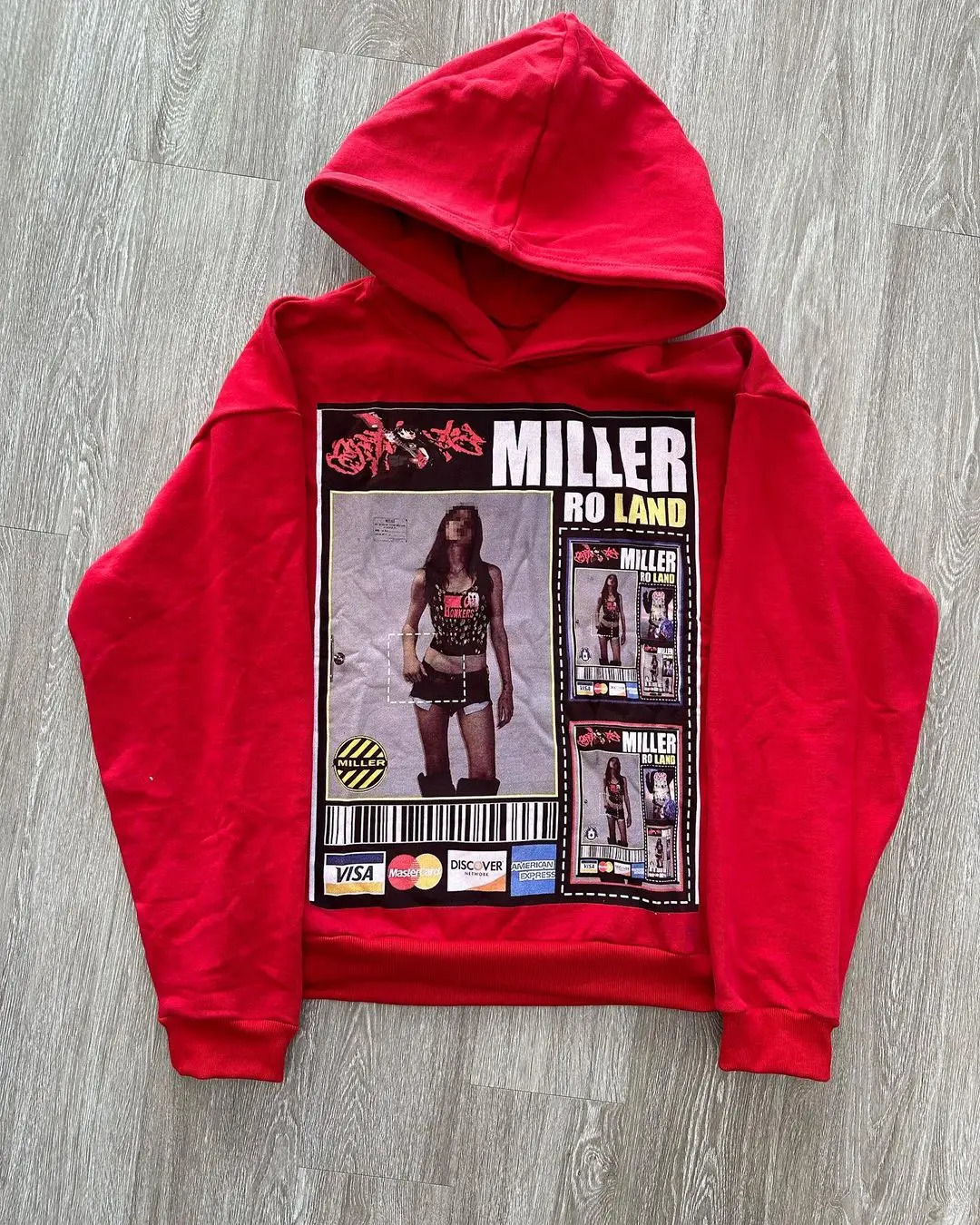 Harajuku ToyStar Hoodie Oversized Goth Streetwear Tops Grunge Hoodies Women Couples in Sweatshirt Gothic Y2k Clothes 250228