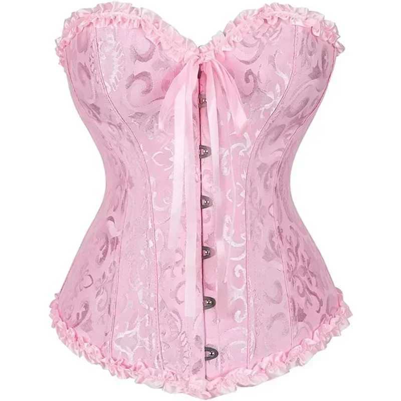 Gather waist cinching court corset vest retro shapewear belly cinching strap tight binding waist sealXJ250304