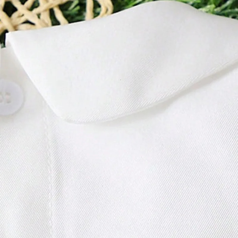 Infant Boys Girls First Baptism Outfit Cotton Summer Short Sleeve Shirt with Peter Pan 2 Pieces Sets Baby Toddler Daily Clothes 250304