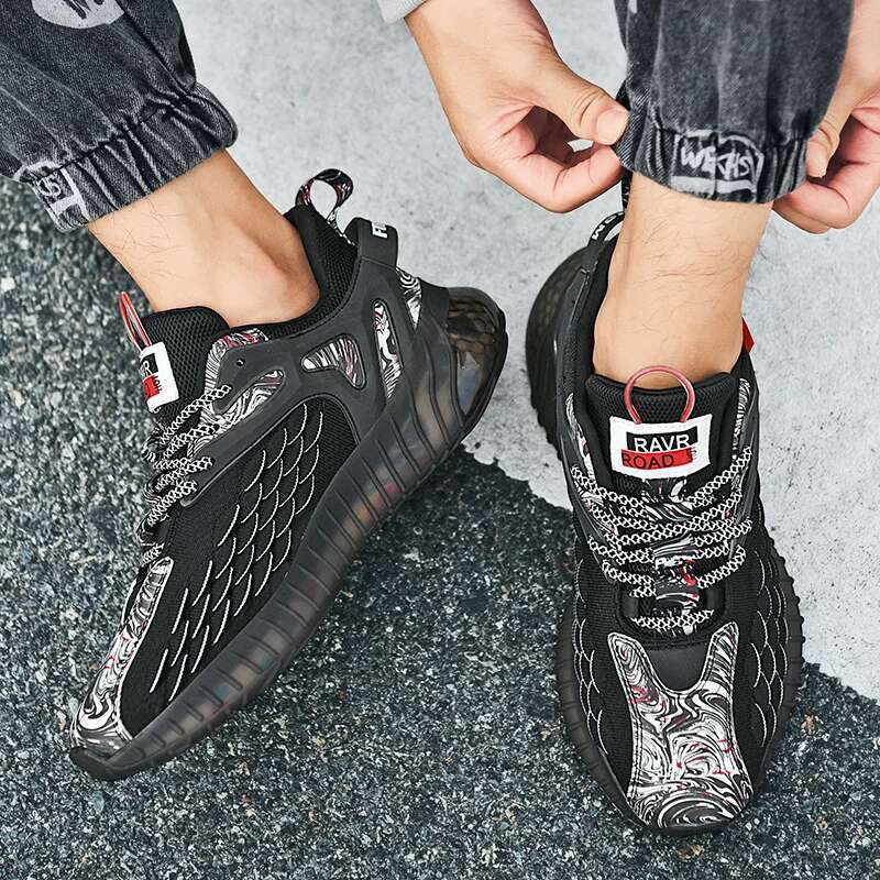 2025 Sneakers Male casual Mens tenis shoes Trainer Race Breathable fashion loafers running Shoes for men