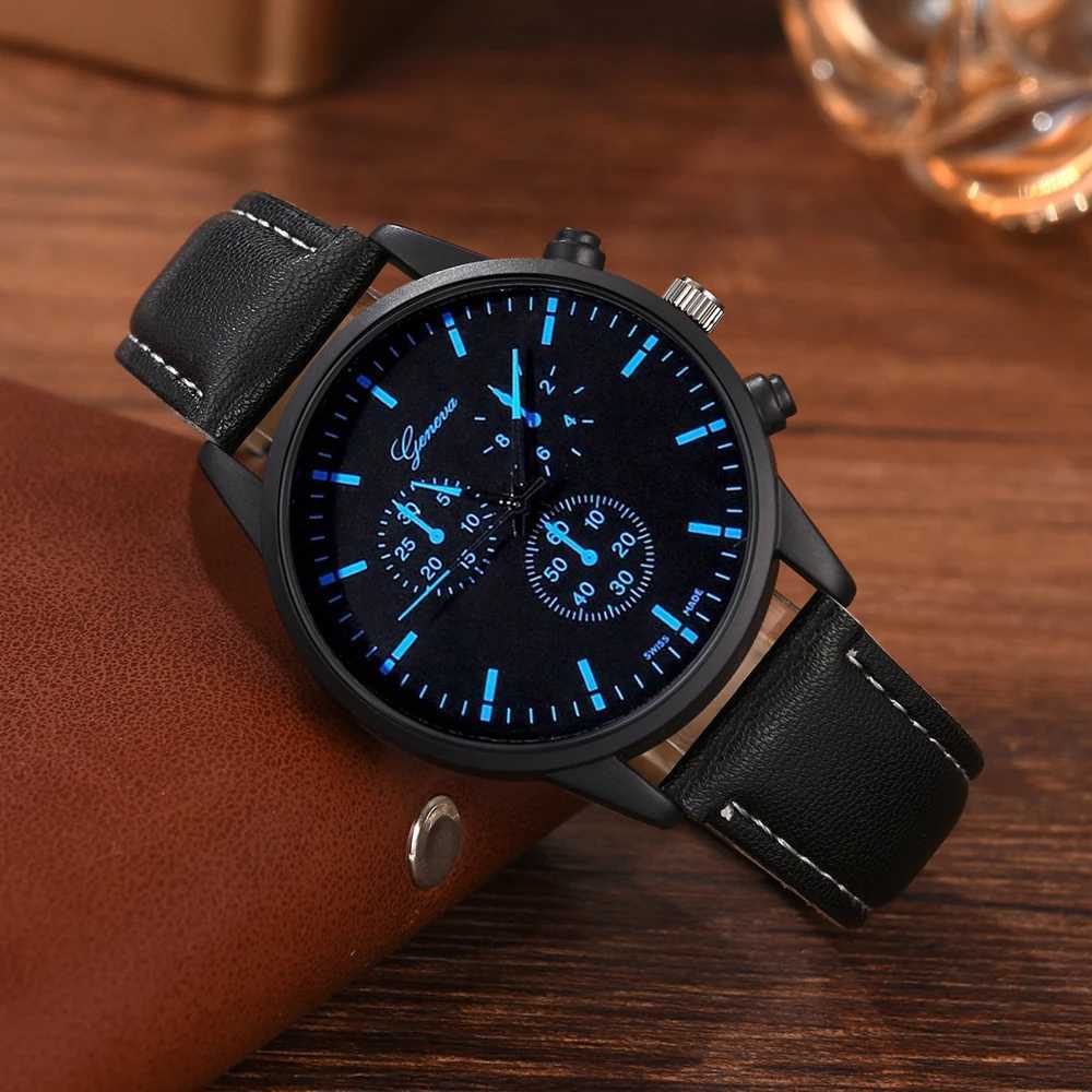 4-piece top-level luxury fashion couple set suitable for mens watches mens dial quartz leather StrXJ250304