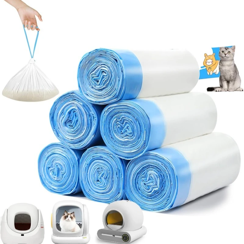 Extra-Thick Cat Litter Bags for Automatic Litter Box Cat Litter Box Liners for MeoWant/catlink/Tonepie Katzentoilette Müllbeutel